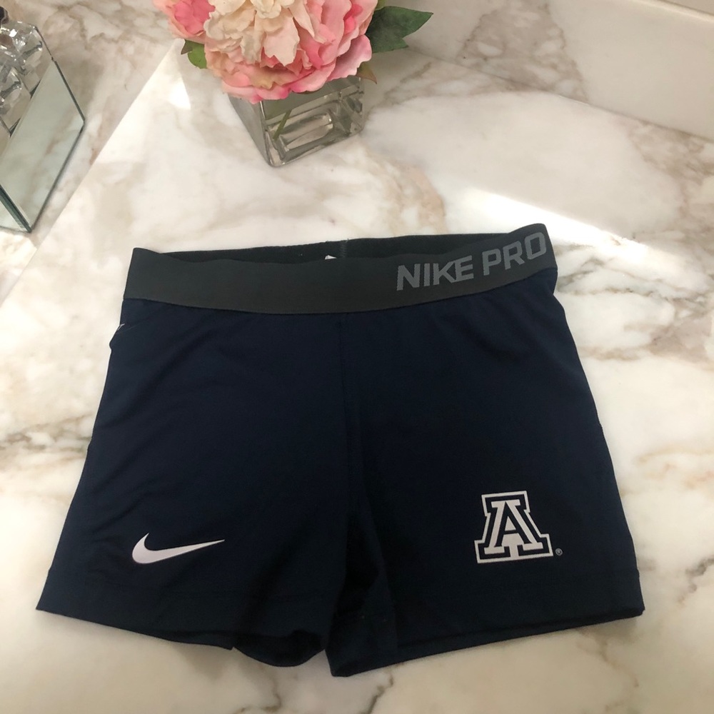 Nike Women's Navy Blue Shorts